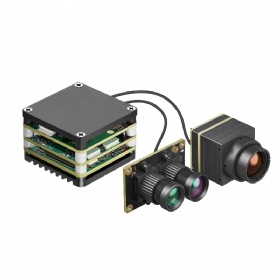 ED-VisionCube DT: Al VisionCube DT Intelligent Locking Tracking System Module for Racing FPV Thermal Dual Camera Kit